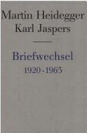 Tapa de Briefwechsel 1920-1963