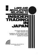 Tapa de Laws and regulations relating to insider trading in Japan