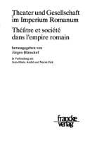 Tapa de Theater und Gesellschaft im Imperium Romanum =