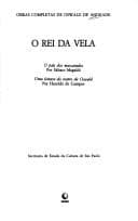 Tapa de O rei da vela. O país dos mascarados por Sábato Magaldi. Uma leitura do teatro de Oswald por Haroldo de Campos