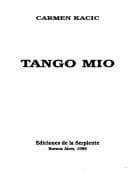 Tapa de Tango mío
