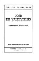 Tapa de Romancero espiritual