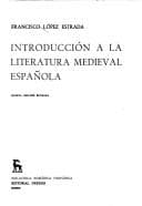 Tapa de Introducción a la literatura medieval española