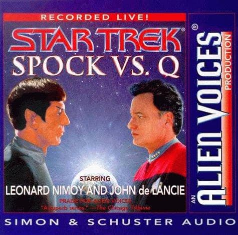 Tapa de Star Trek - Spock Vs Q
