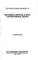 Tapa de The Indian critical scene
