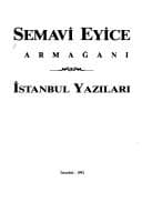 Tapa de Semavi Eyice armağanı