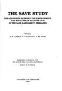 Tapa de The Save study : relationships between the environment and basic needs satisfaction in the Save catchment, Zimbabwe