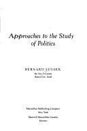 Tapa de Approaches to the study of politics