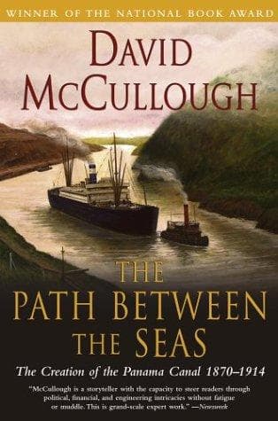 Tapa de The path between the seas