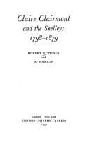 Tapa de Claire Clairmont and the Shelleys 1798-1879