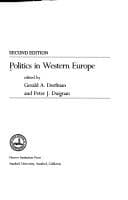 Tapa de Politics in Western Europe