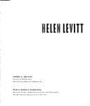 Tapa de Helen Levitt