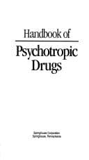 Tapa de Handbook of psychotropic drugs