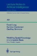 Tapa de Modelling spatial knowledge on a linguistic basis