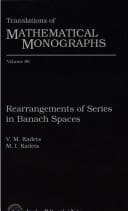 Tapa de Rearrangements of series in Banach spaces