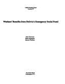 Tapa de Workers' benefits from Bolivia's Emergency Social Fund