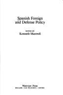 Tapa de Spanish foreign and defense policy