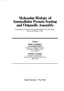 Tapa de Molecular biology of intracellular protein sorting and organelle assembly
