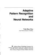 Tapa de Adaptive pattern recognition and neural networks