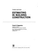 Tapa de Estimating in building construction