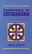 Tapa de Commentary on Zechariah
