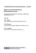 Tapa de Epitaxy of Semiconductor Layered Structures