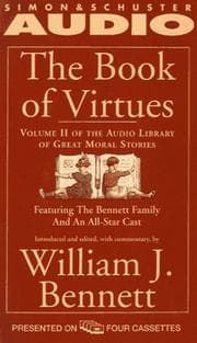 Tapa de The BOOK OF VIRTUES VOLUME II OF AN AUDIO LIBRARY OF GREAT MORAL STORIES