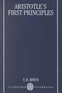 Tapa de Aristotle's first principles
