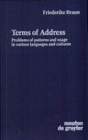 Tapa de Terms of address
