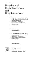 Tapa de Drug-induced ocular side effects and drug interactions