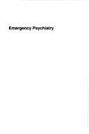 Tapa de Emergency psychiatry