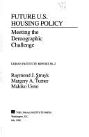 Tapa de Future U.S. housing policy