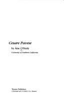 Tapa de Cesare Pavese