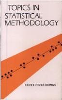 Tapa de Topics instatistical methodology