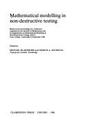 Tapa de Mathematicalmodelling in non-destructive testing
