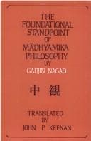 Tapa de The foundational standpoint of Mādhyamika philosophy