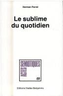 Tapa de Le sublime du quotidien