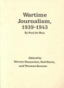 Tapa de Wartime journalism, 1939-1943