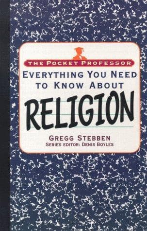 Tapa de The Pocket Professor Religion