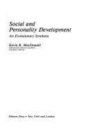 Tapa de Social and personality development