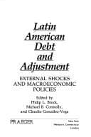 Tapa de Latin American debt and adjustment