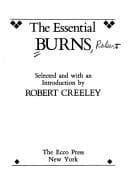 Tapa de The essential Burns