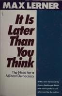 Tapa de It is later than you think