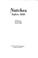 Tapa de Natchez before 1830