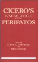 Tapa de Cicero's knowledge of the Peripatos