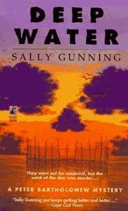Tapa de DEEP WATER (Peter Bartholomew Mystery Series)