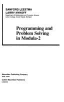 Tapa de Programming and problem solving in Modula-2