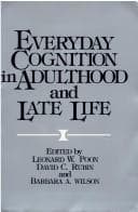 Tapa de Everyday cognition in adulthood and late life