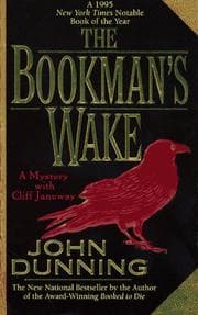 Tapa de The Bookman's Wake (Cliff Janeway Novels)