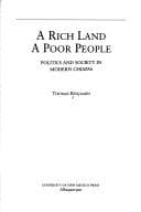 Tapa de A rich land, a poor people